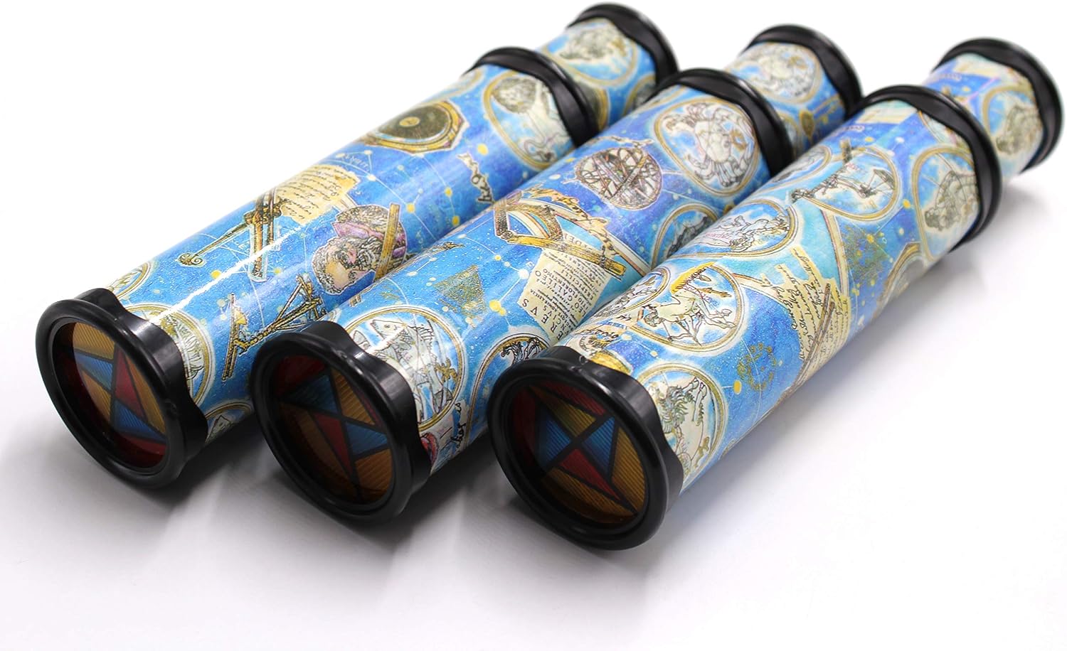 SPADORIVE Kaleidoscope Toy, 3-Pack