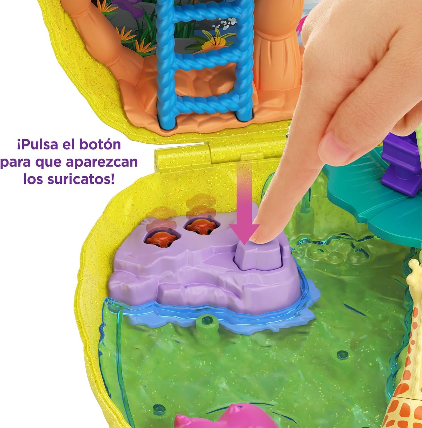 Thumbnail 5 de Polly Pocket Cofre Piña con Lila y Accesorios 🍍