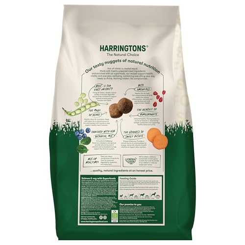 Detalle 2 de Harringtons Superfoods Dry Adult Dog Food Salmon & Veg 12kg