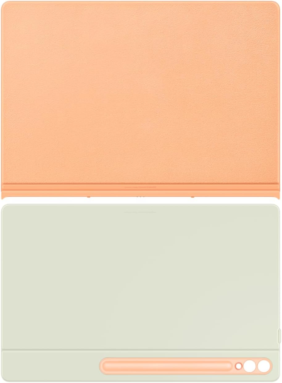 Detalle de Samsung Galaxy Official Smart Book Cover for Galaxy Tab S10 Ultra / S9 Ultra (Orange)