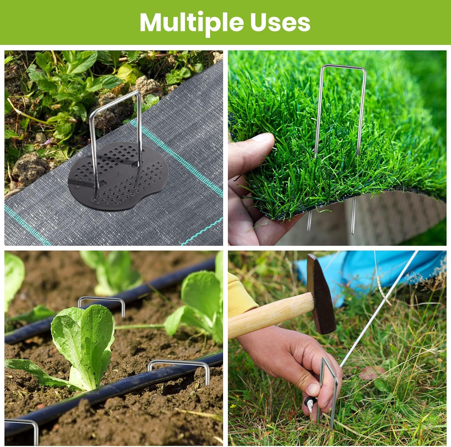 Thumbnail 3 de Velway 150mm Weed Mat Pegs 50 pack 🌱