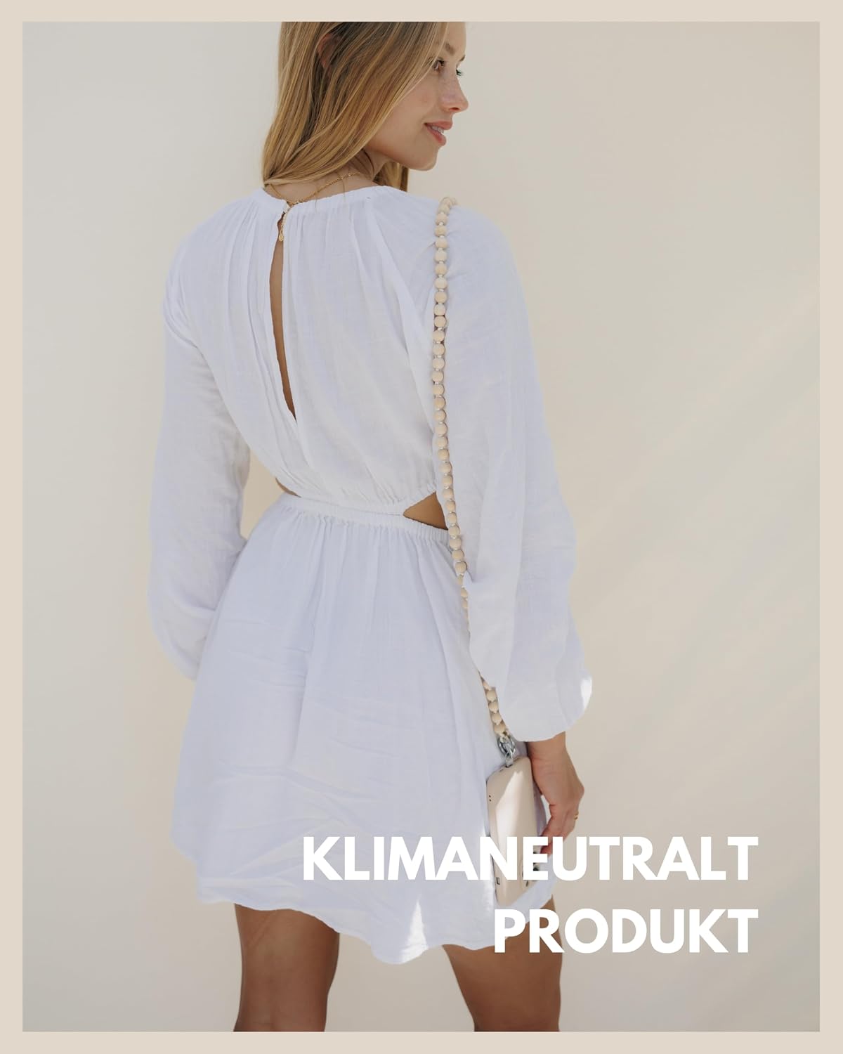 Thumbnail 5 de Telefonkedja med träpärlor, 130 cm – nackband med patch för mobilskal