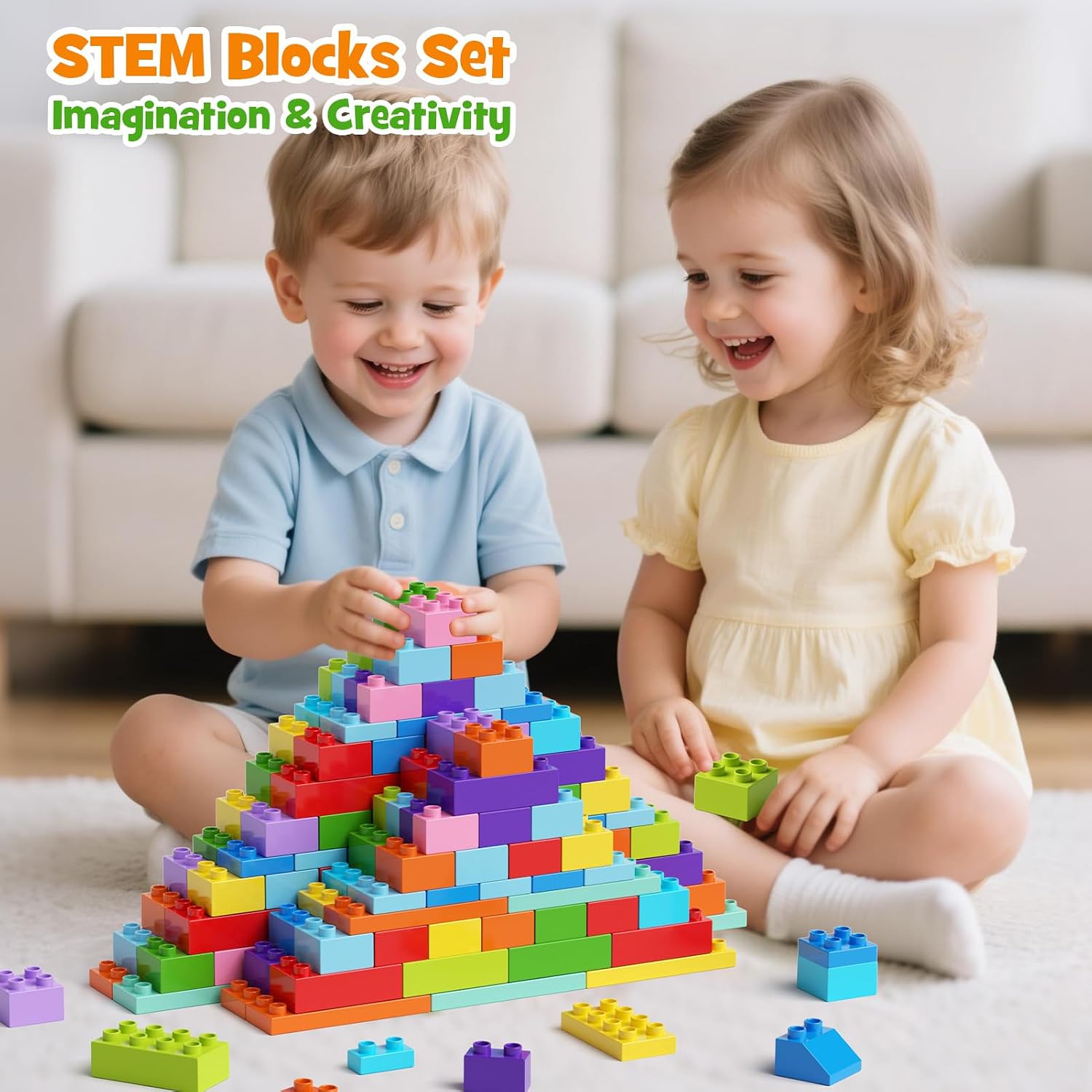 Thumbnail 5 de 97 Teile Große Bausteine Kinderset