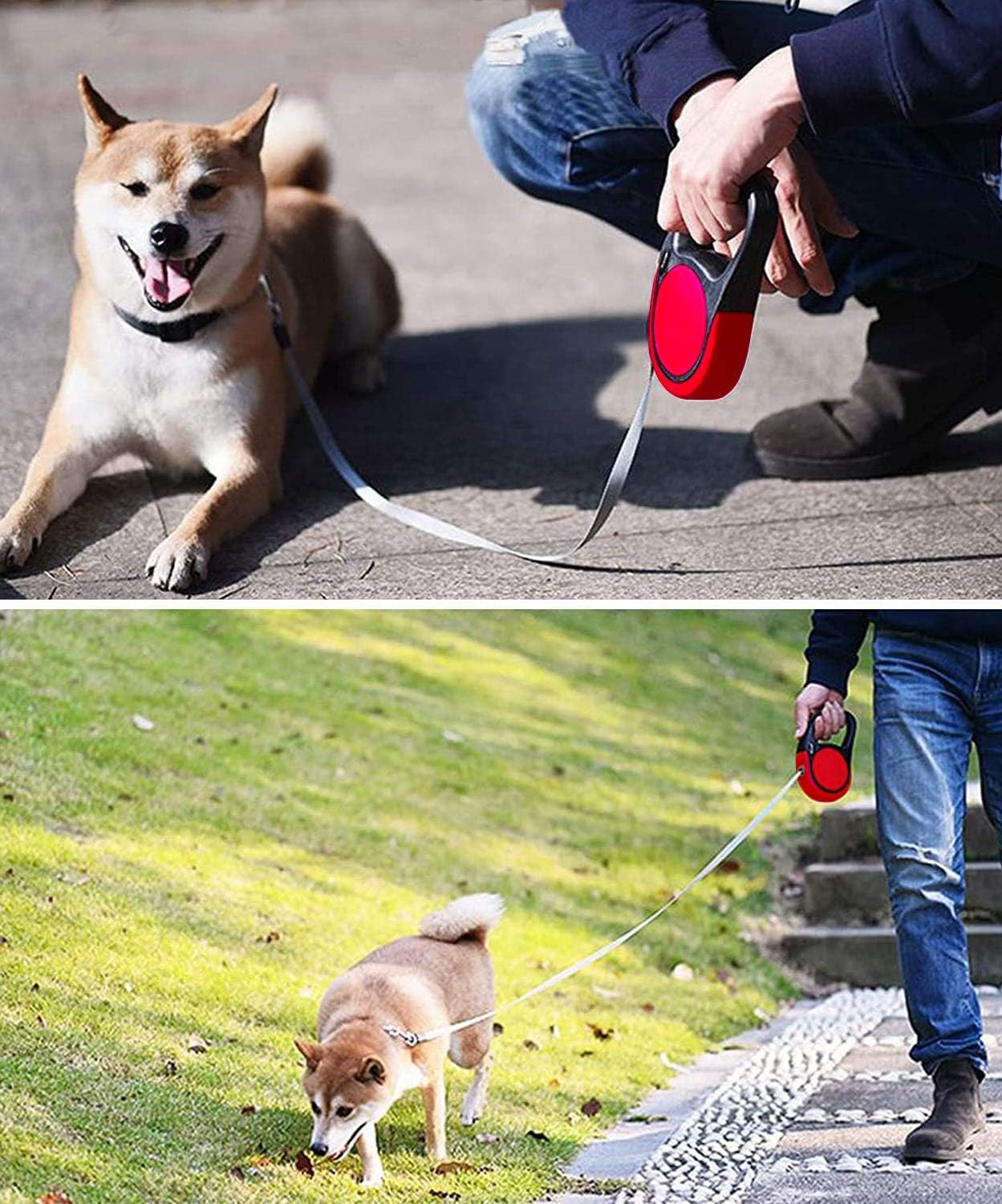 Detalle de Retractable Dog Lead 5m 50kg, CFMOUR
