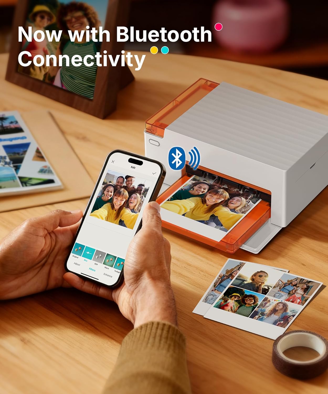 Thumbnail 3 de Liene Amber M110 Bluetooth Photo Printer 80-sheet bundle 📷