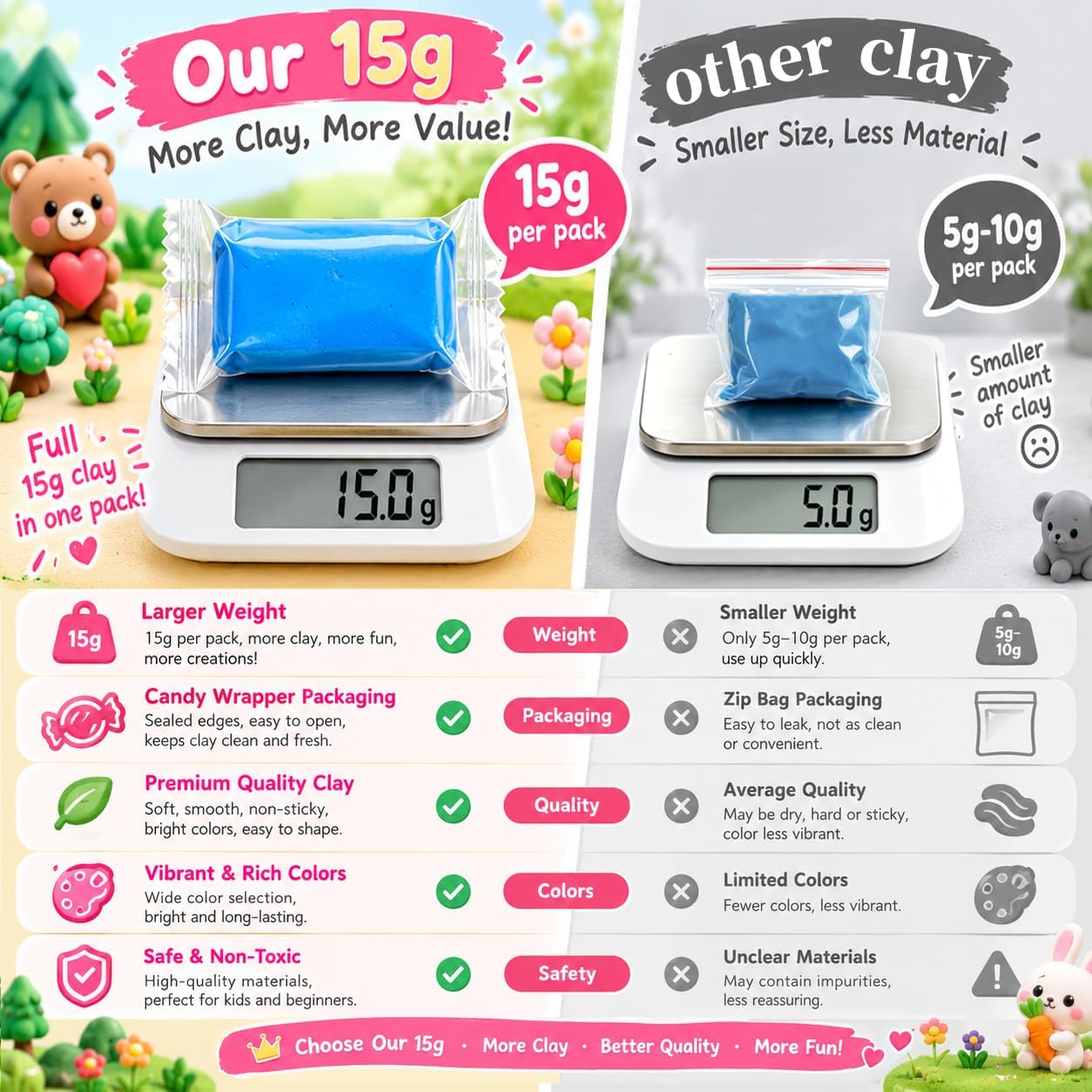 Thumbnail 6 de Ixiaoyoo Air Dry Clay 30 Colors