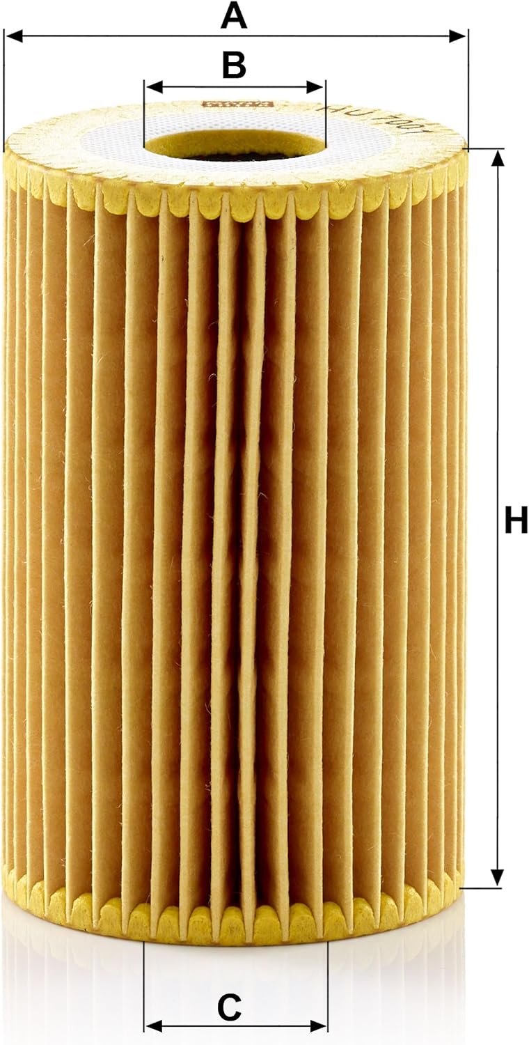 Detalle 2 de MANN-FILTER HU 7001 x Ölfilter 104 mm