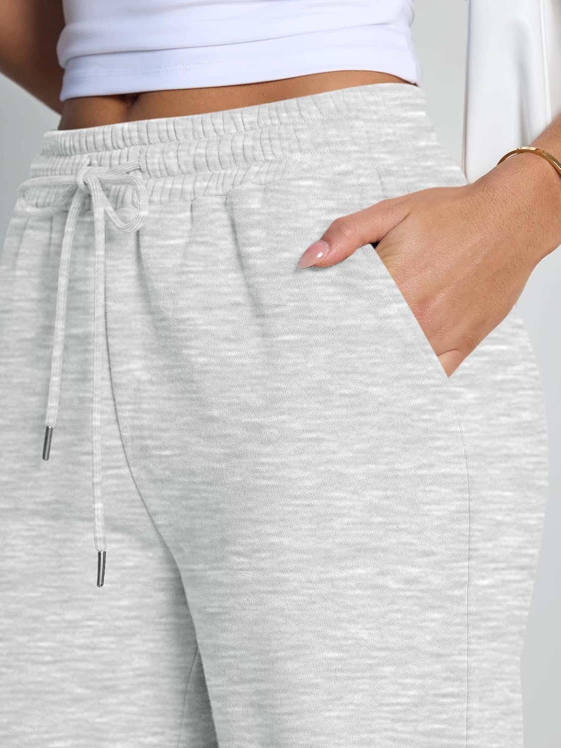 Thumbnail 4 de Trendy Queen Wide Leg Fleece Sweatpants