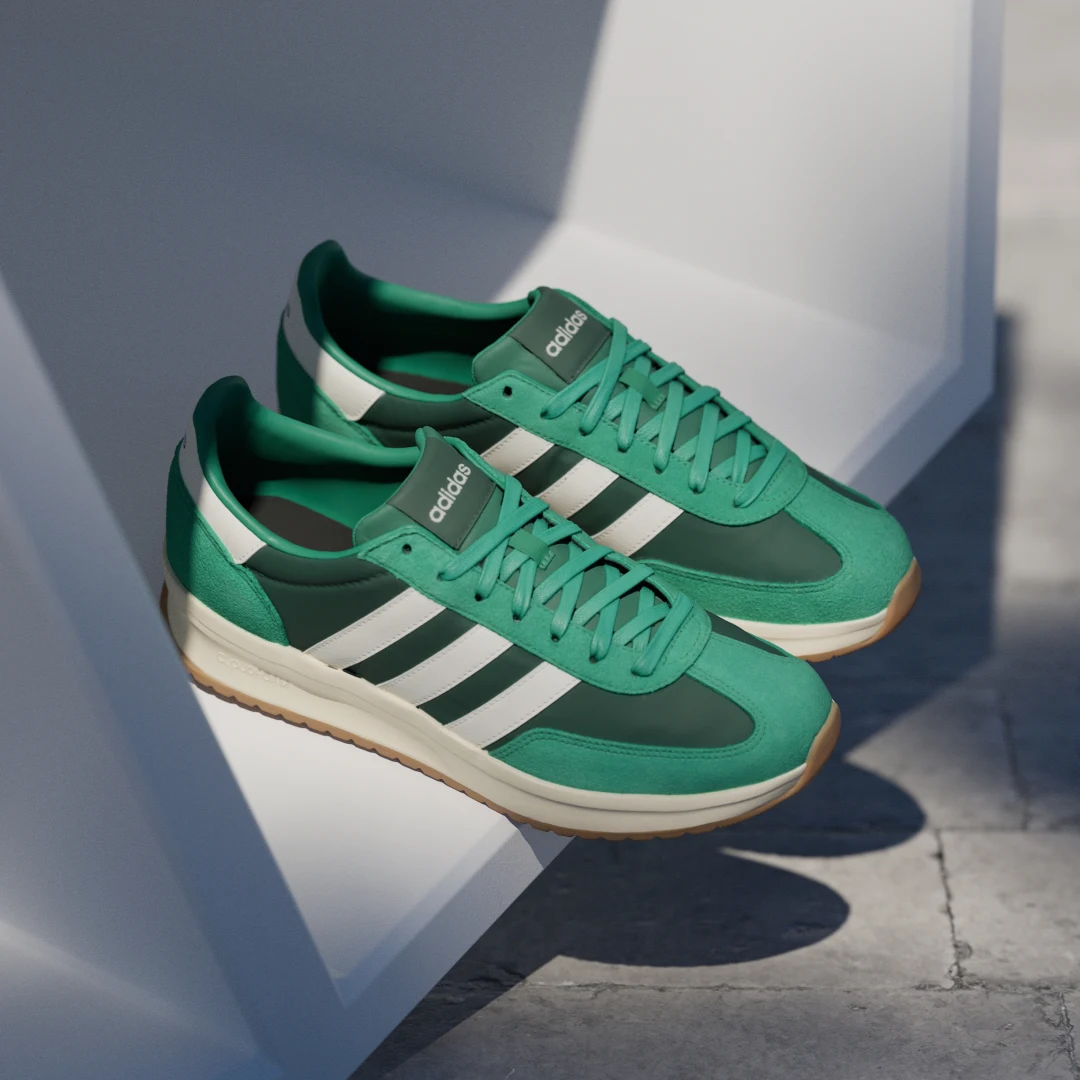 Detalle 2 de Adidas RUN 70s 2.0: Zapatilla verde para uso diario