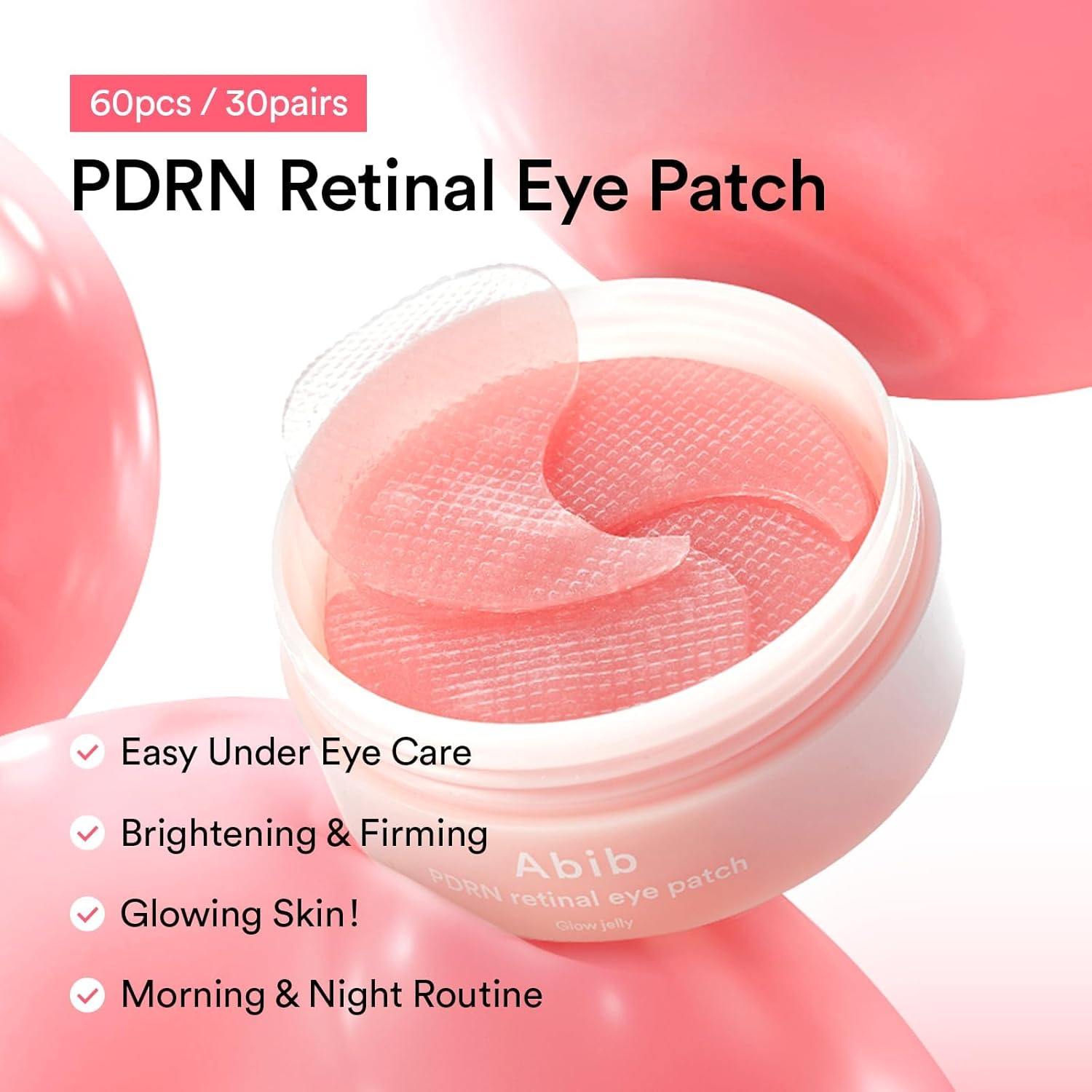 Thumbnail 2 de Abib PDRN Retinal Eye Patches with Glow Jelly: Rejuvenation for Puffy Eyes