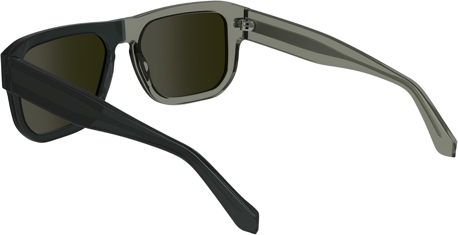 Detalle de Calvin Klein Herren CKJ24607S Sonnenbrille – Grey To Dark Grey