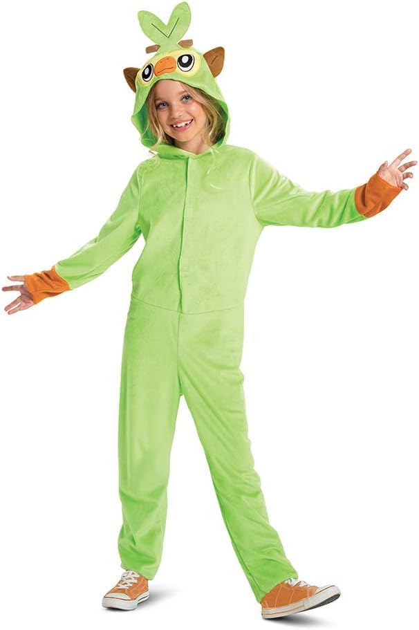 Detalle 2 de Disguise Grookey Pokémon-kostuum voor kinderen met capuchon en oren