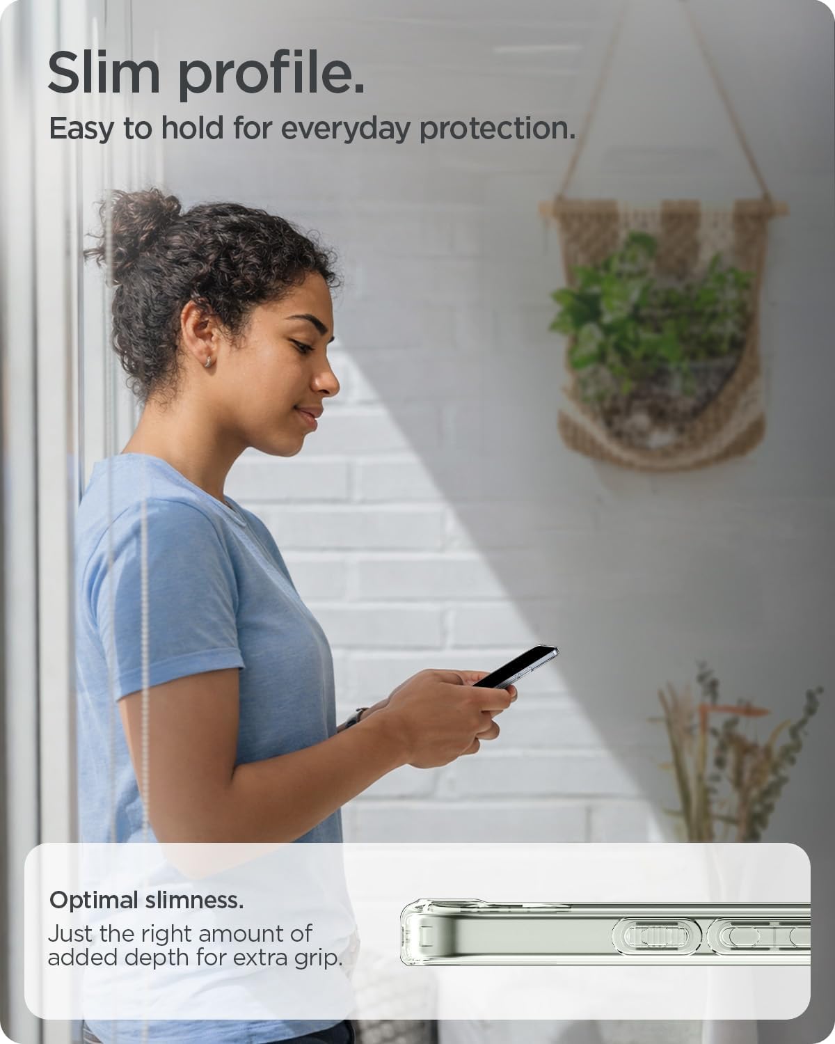 Detalle de Spigen Cover Ultra Hybrid per Google Pixel 10a (trasparente) con tecnologia Air Cushion