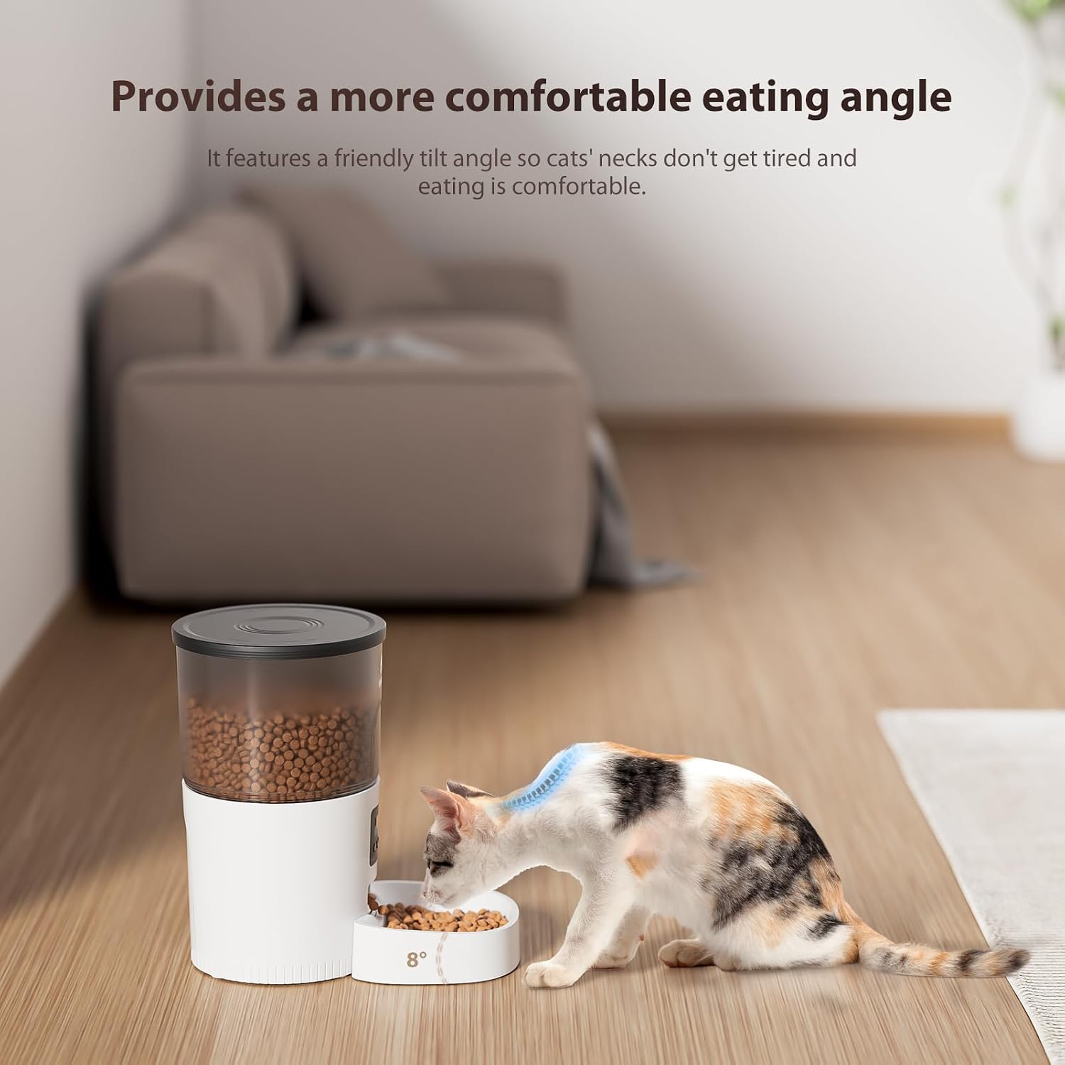 Detalle 1 de IMIPAW automatic cat feeder 3L
