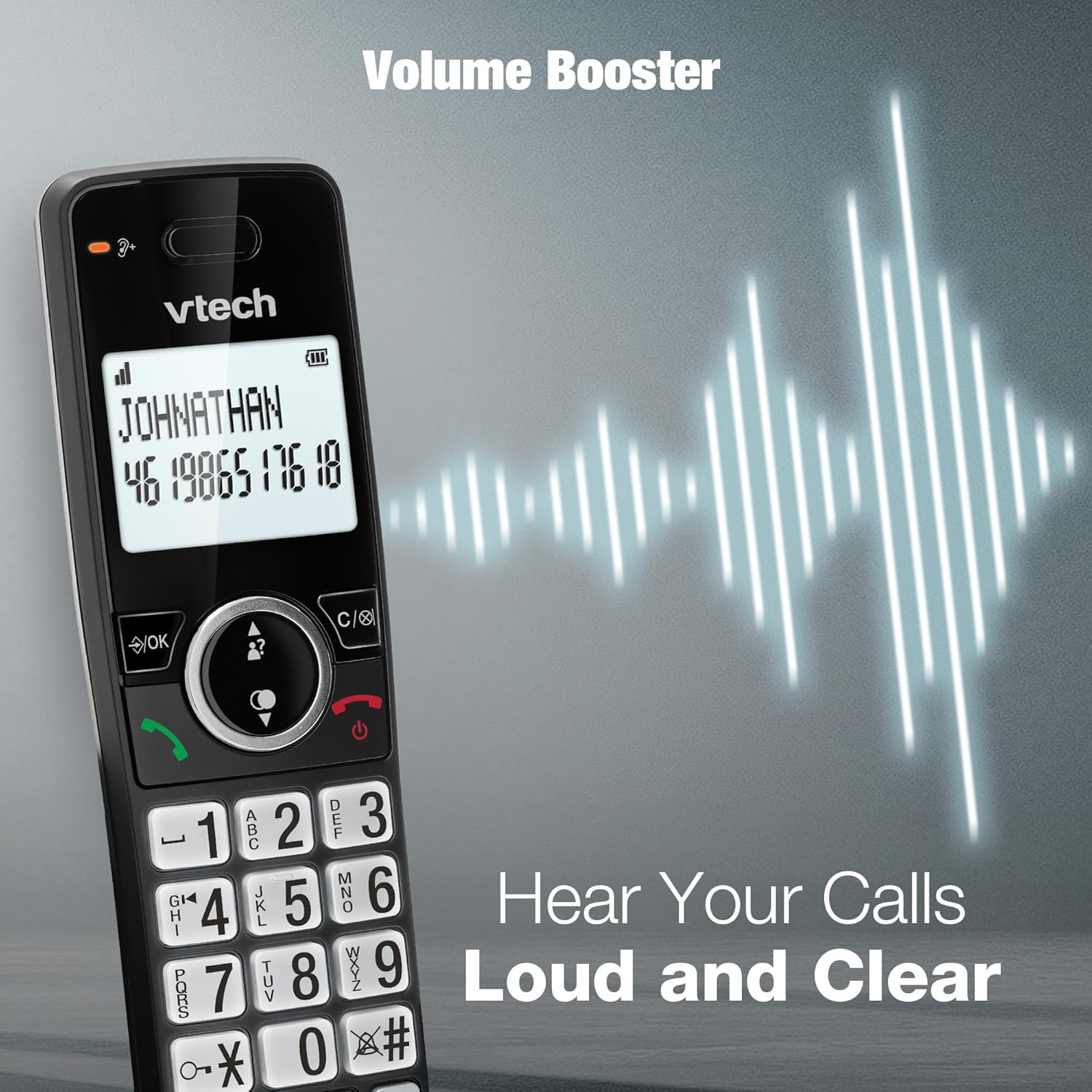 Thumbnail 4 de VTech EA5001 DECT Cordless Phone with Nuisance Call Blocker, backlit display and 2 handsets