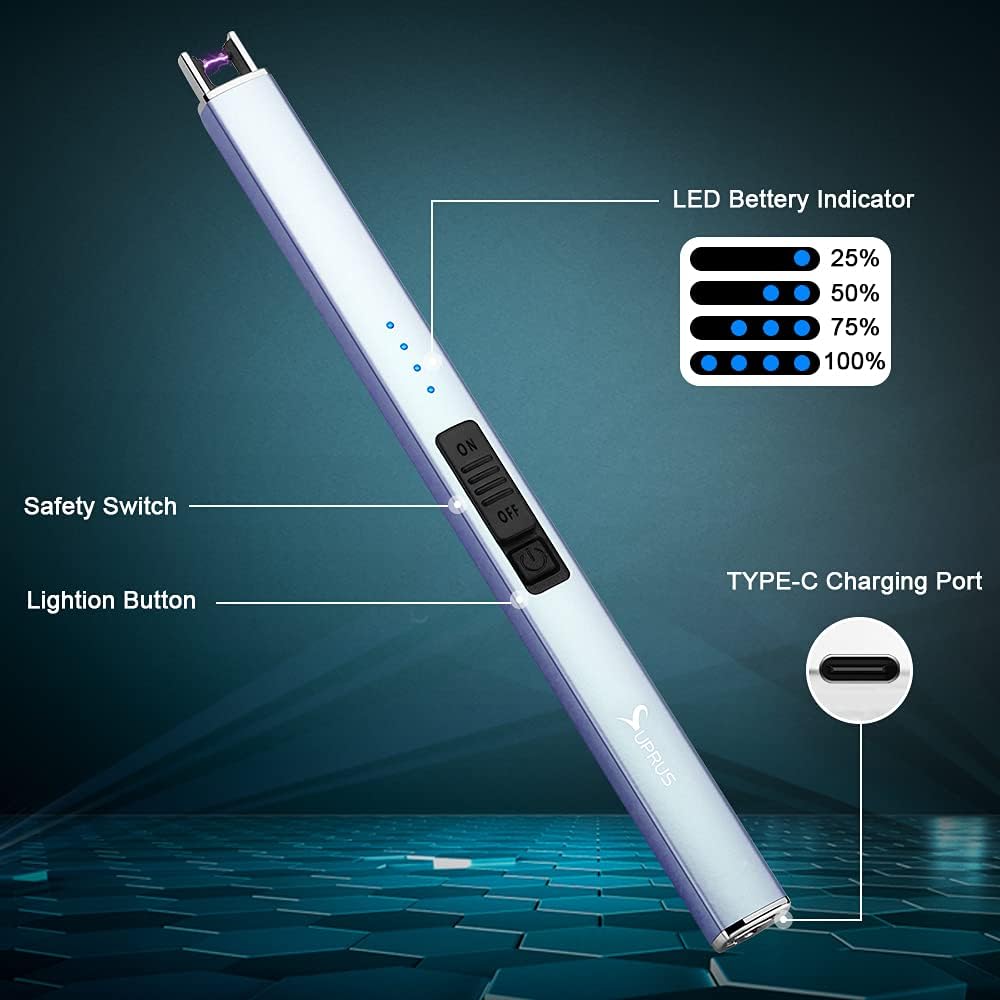 Thumbnail 1 de SUPRUS Electric Lighter USB Rechargeable