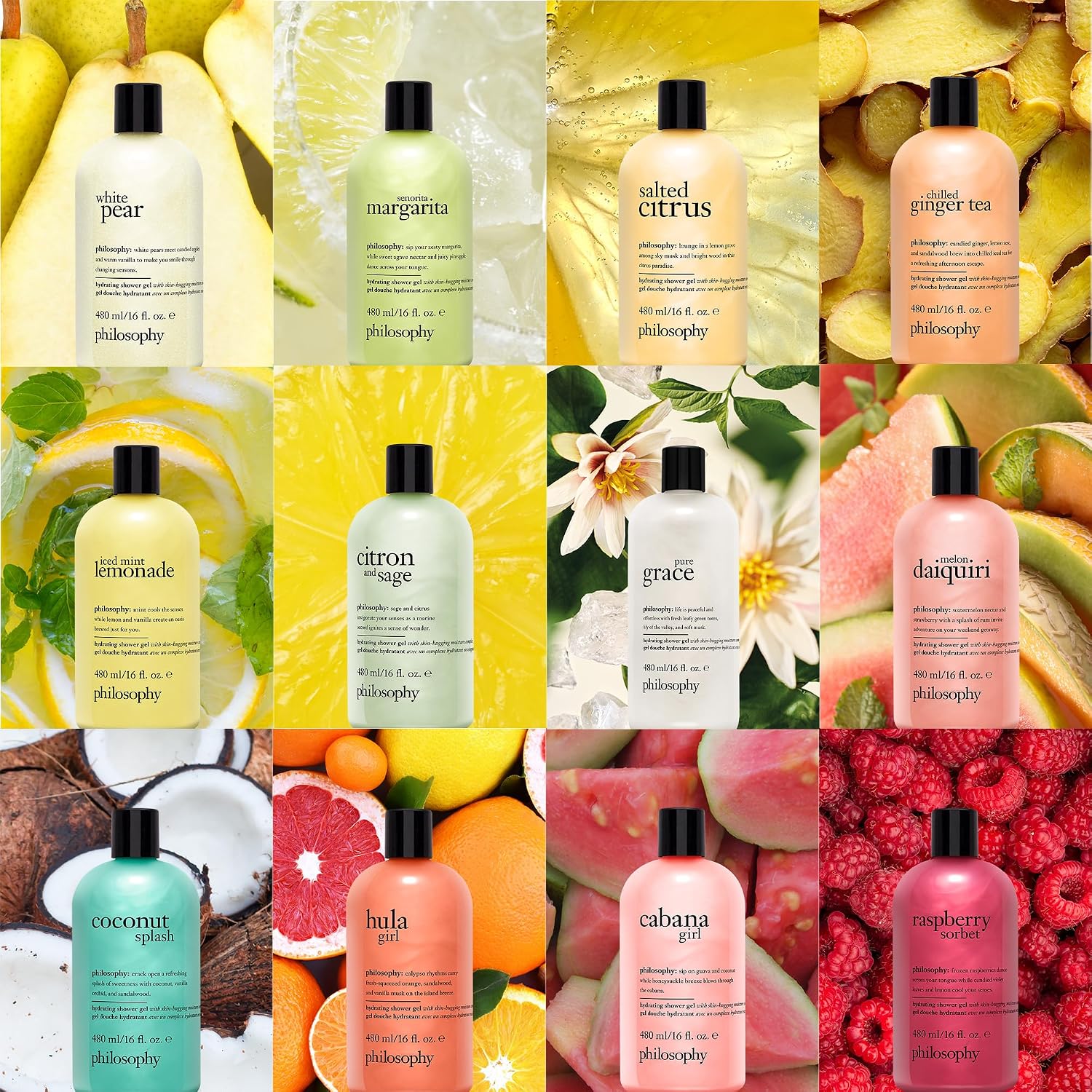 Thumbnail 2 de philosophy Scent-sational Hydrating Bath & Shower Gel with Moisture Complex
