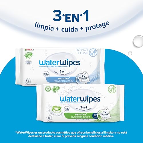 Thumbnail 6 de WaterWipes Sensitive+ 1080 unidades