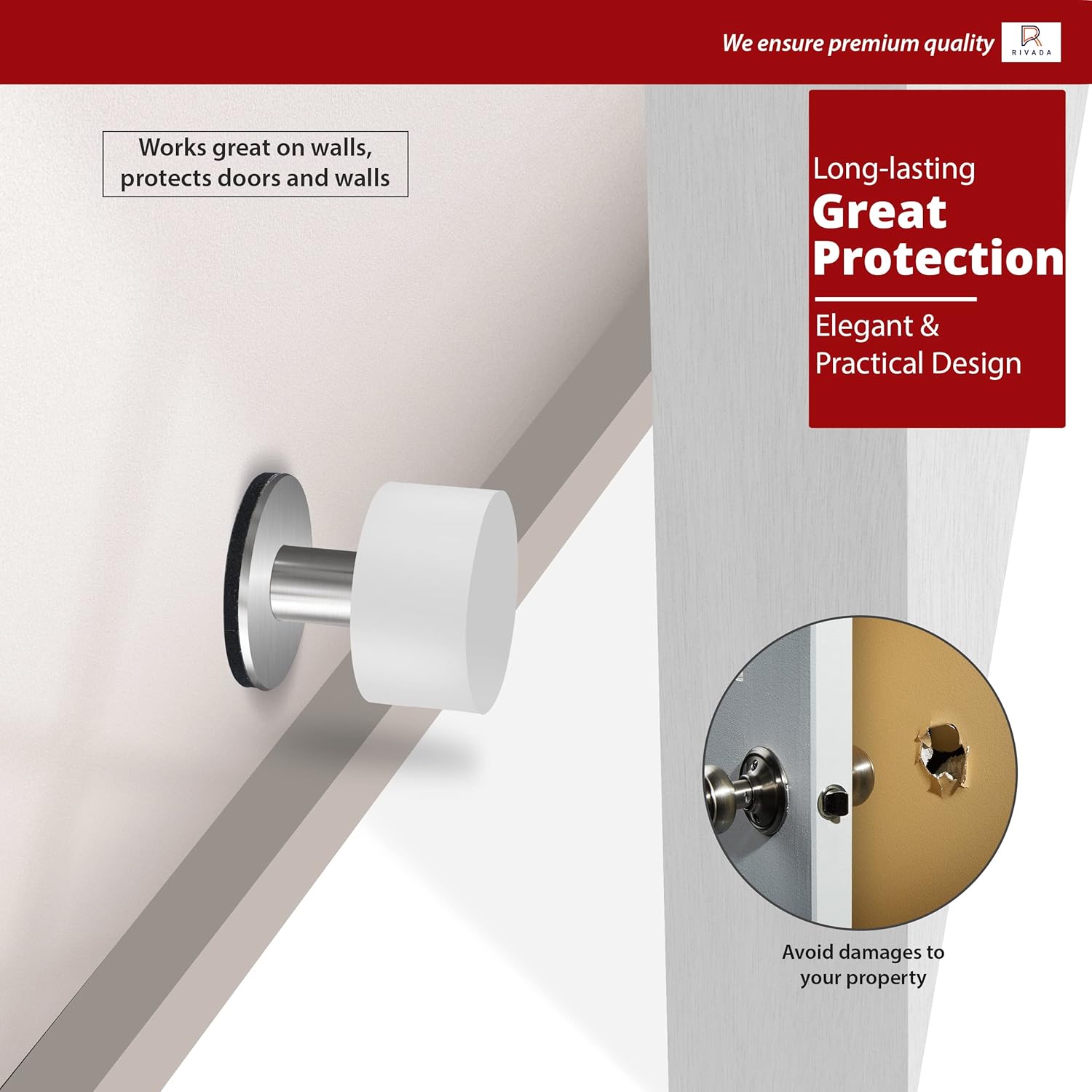 Detalle 2 de Rivada Door Stops 2-Pack sound dampening