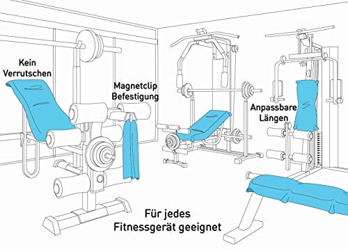 Thumbnail 3 de Fit-Flip Mikrofaser-Fitnesshandtuch mit Reißverschluss