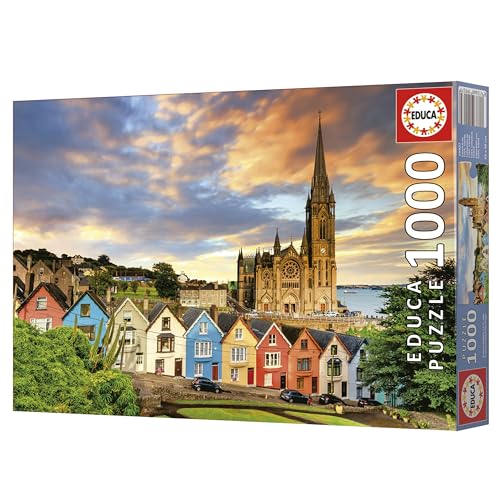 Thumbnail 5 de Educa - Catedral de Cobh Irlanda 🏰 1000 Piezas, 68x48 cm, Incluye Cola