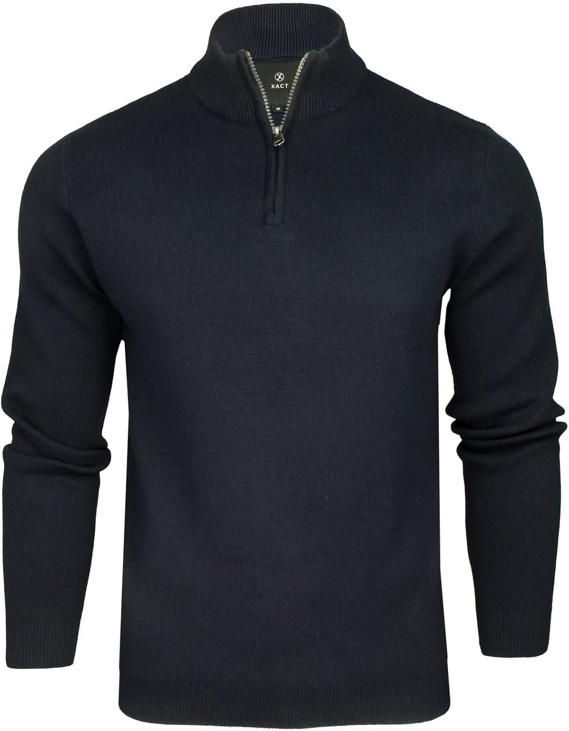 Thumbnail 6 de Xact Men’s Cotton Rich Regular Fit Quarter Zip Jumper — a dependable smart casual staple
