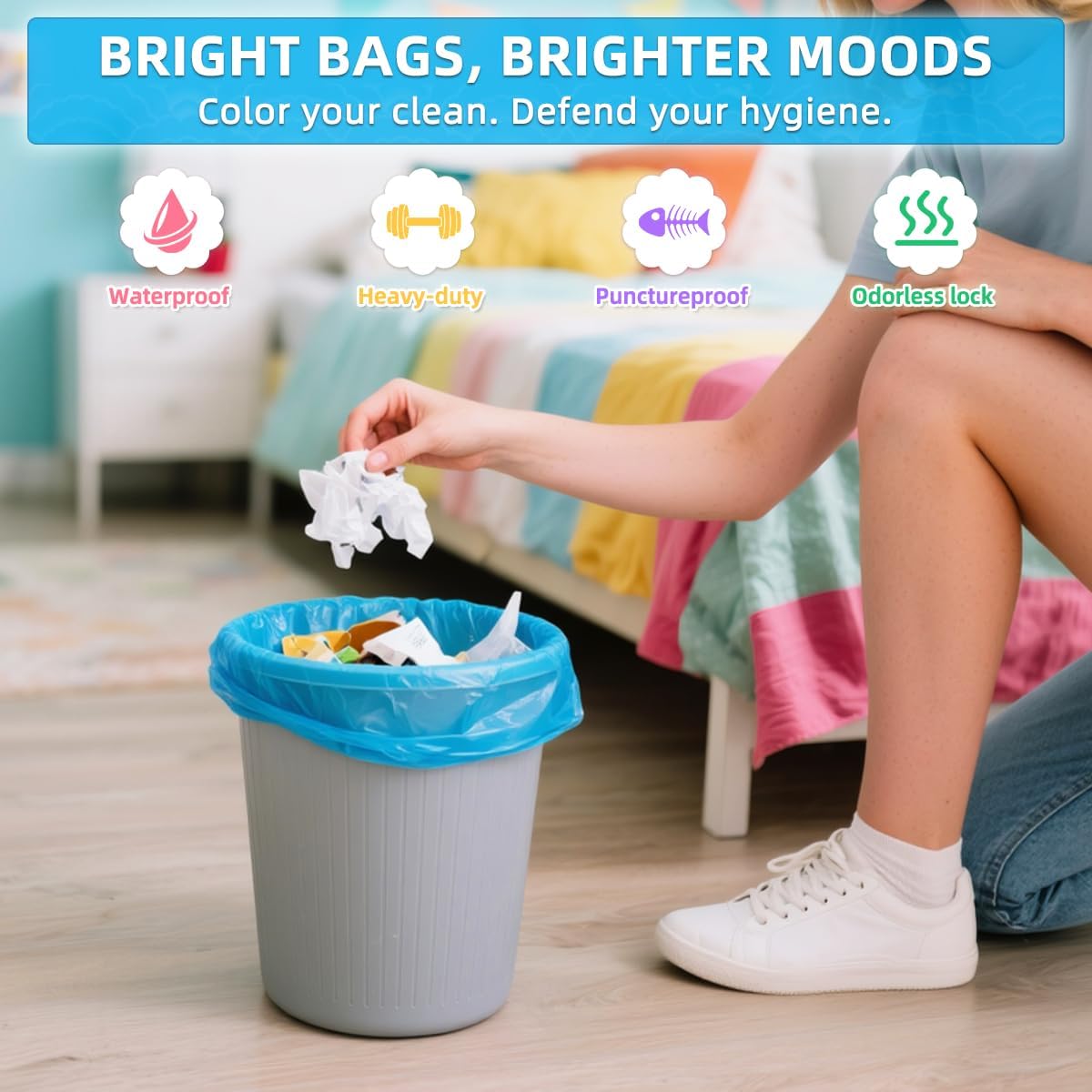 Thumbnail 1 de XUXRUS 5l Bin Liners 200 Bags