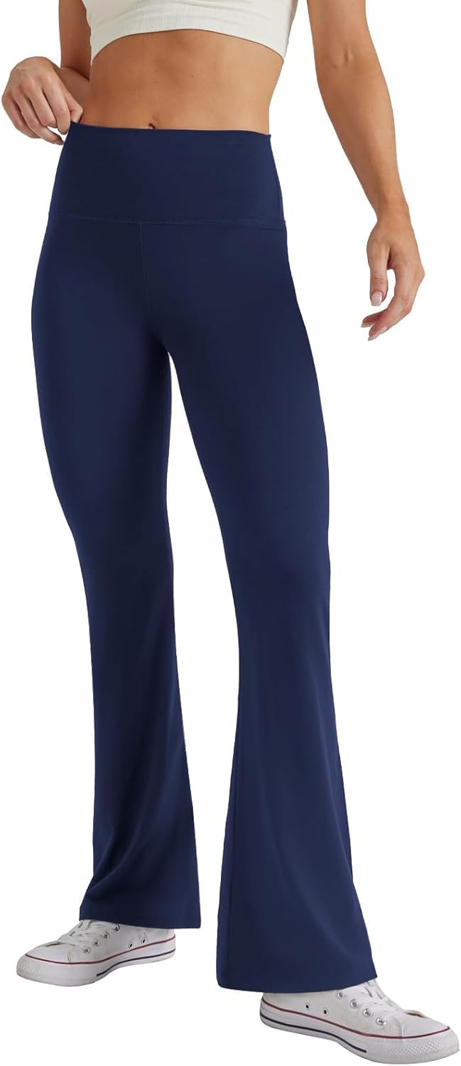 Thumbnail 1 de Glacspyg Yoga – Pantalons femme taille haute évasés pour entraînement, yoga et running