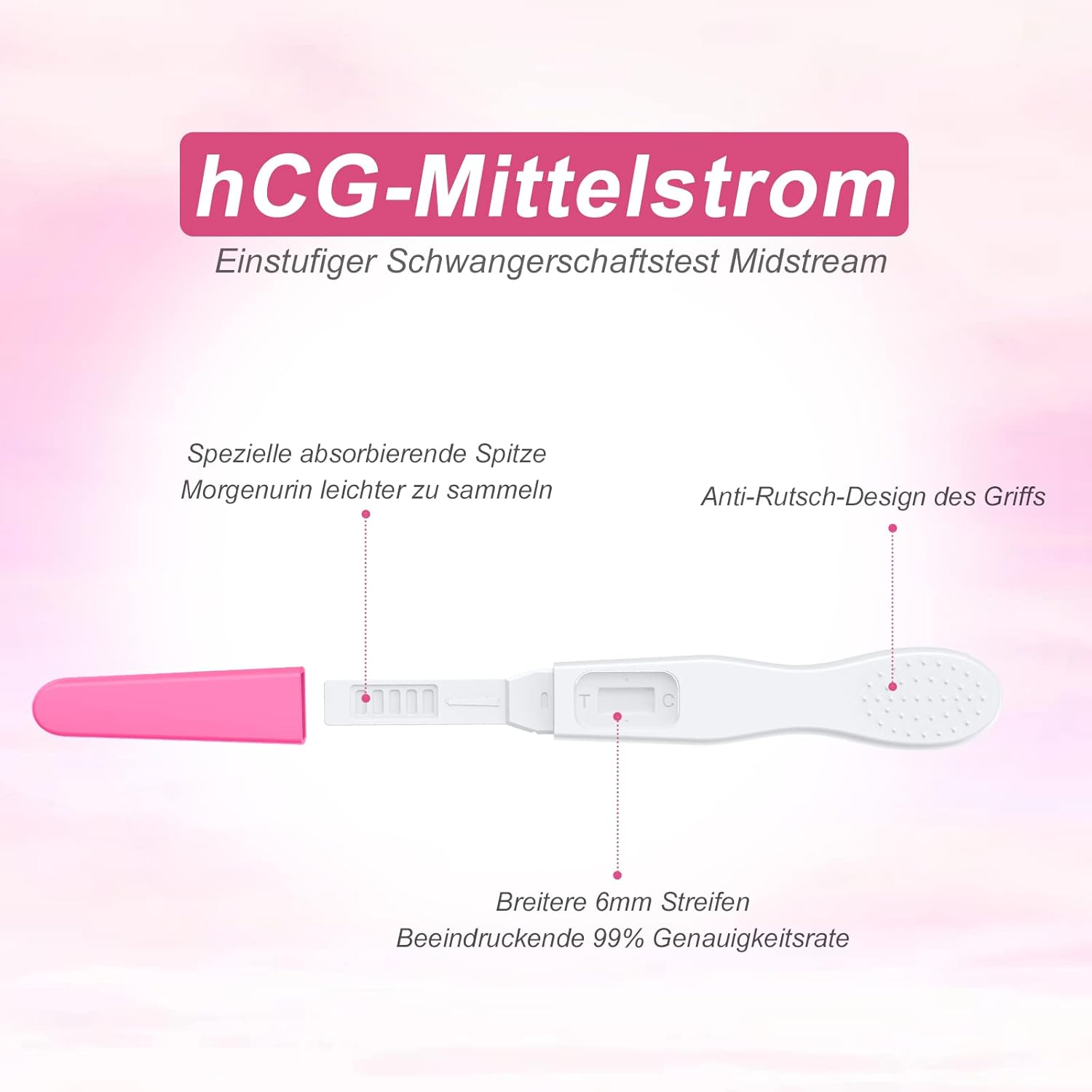 Thumbnail 1 de MOMMED 5 X Schwangerschaftstest