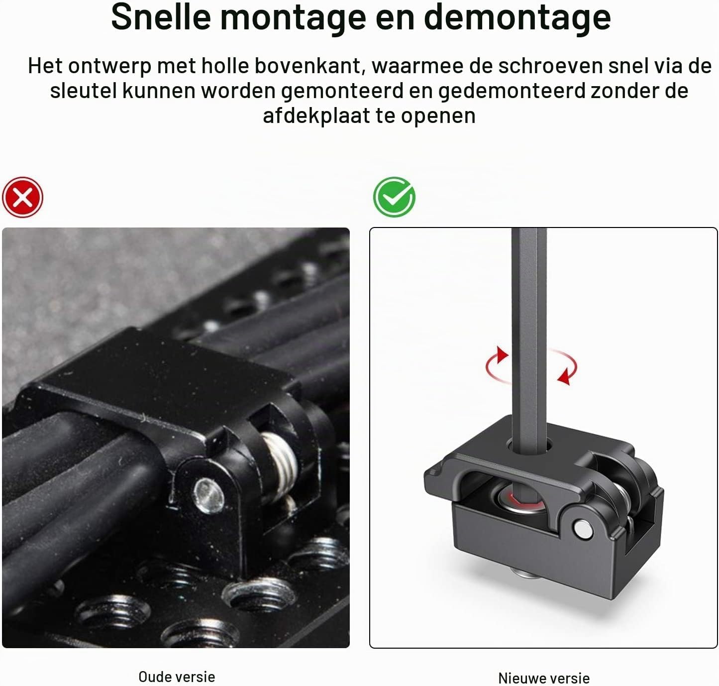 Thumbnail 2 de SMALLRIG MD2418 universele HDMI-kabelklemset met veer, 2 stuks