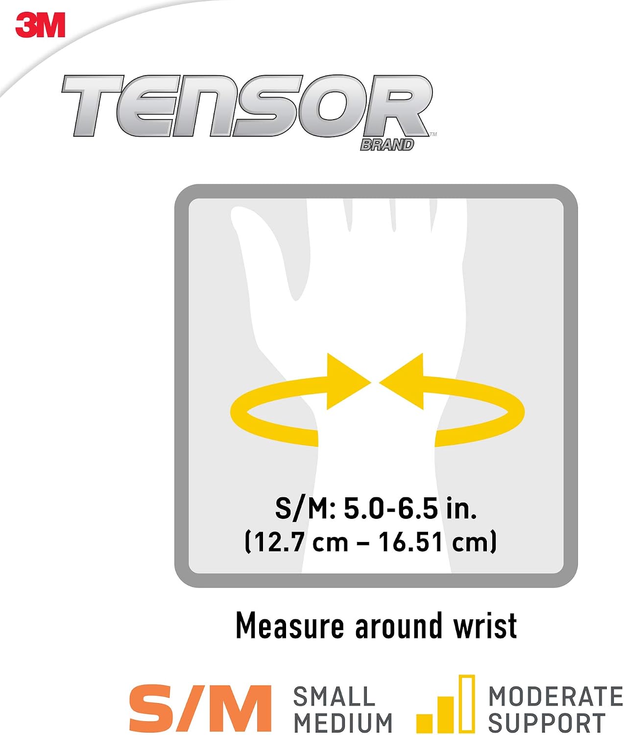 Thumbnail 4 de Tensor 7100104356 Thumb Stabilizing Brace, S/M, Adjustable Fabric Support