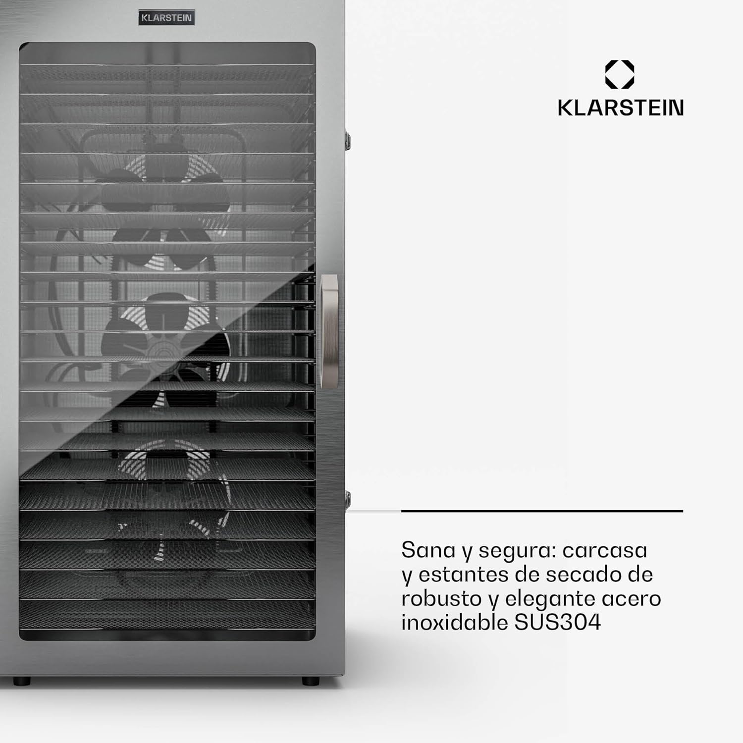 Thumbnail 3 de Klarstein Deshidratador de Alimentos 🍎 2000W, 20 Rejillas, Táctil