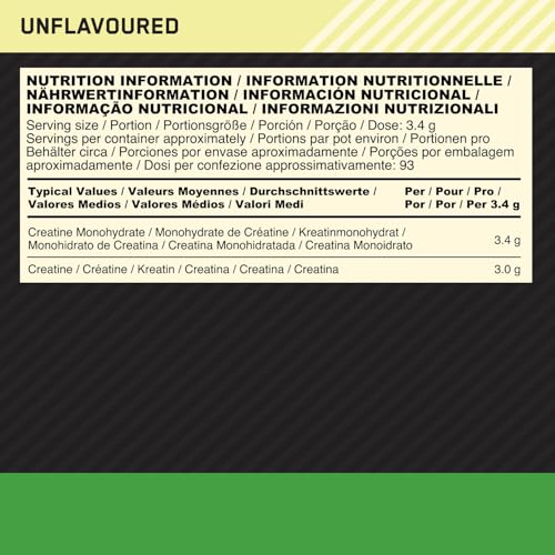 Thumbnail 6 de Optimum Nutrition Micronised Creatine Monohydrate Powder 187g – a practical, high‑intensity training aid