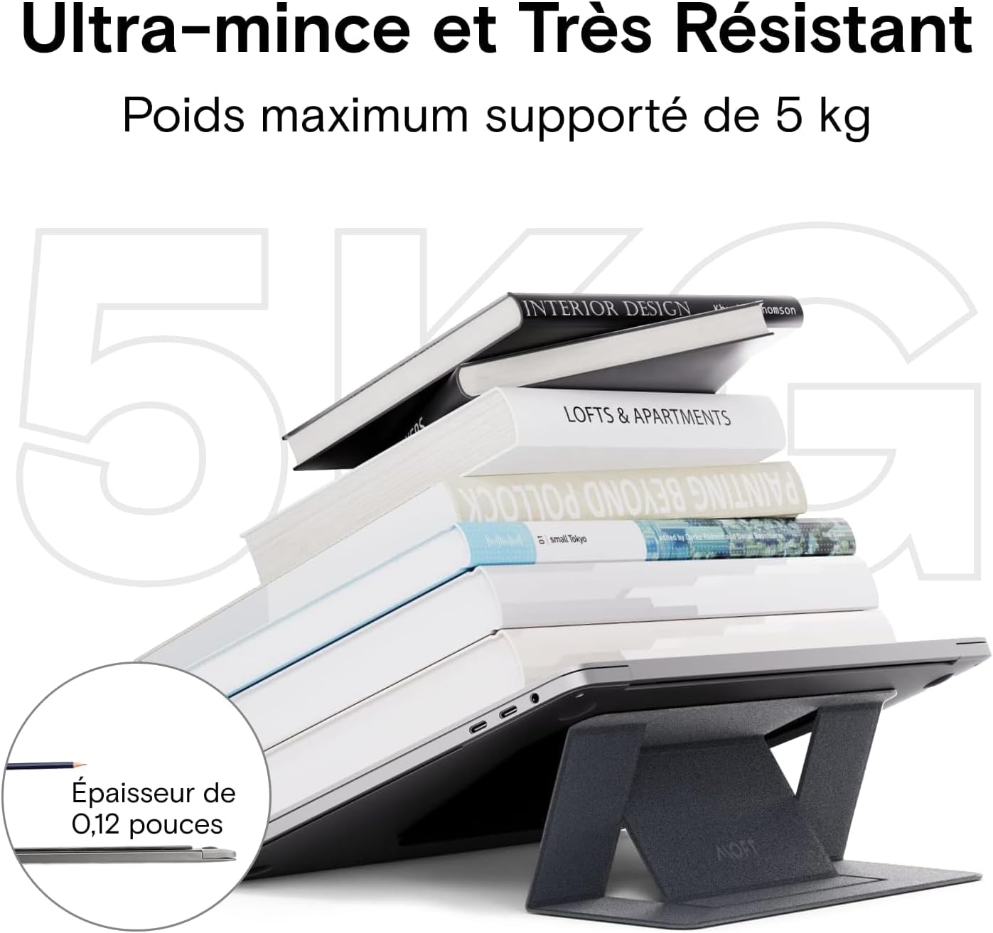 Thumbnail 2 de MOFT Invisible Supporto per laptop 15.6"