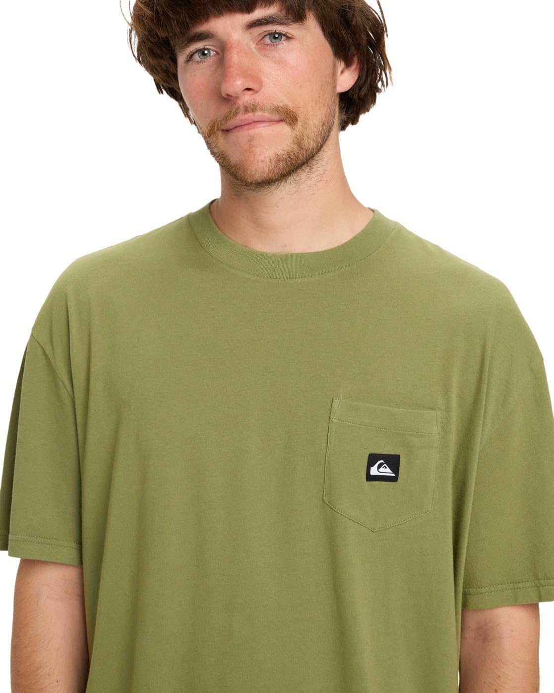 Detalle de Quiksilver Saltwater Pocket Short Sleeve Tee per Uomo