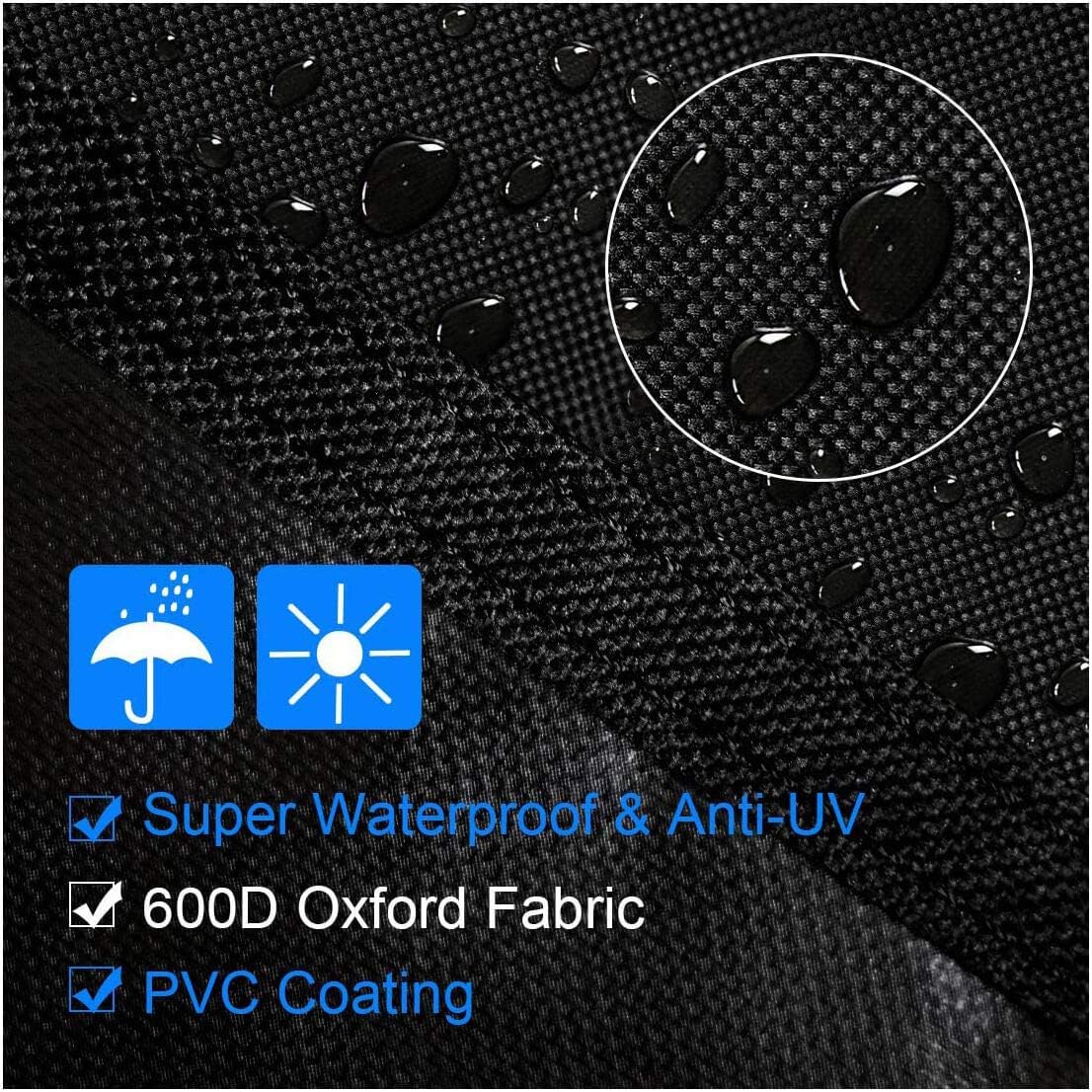 Thumbnail 2 de PATIO PLUS Parasol Cover 153x30x30cm – Waterproof 600D Oxford with PVC coating for garden umbrellas