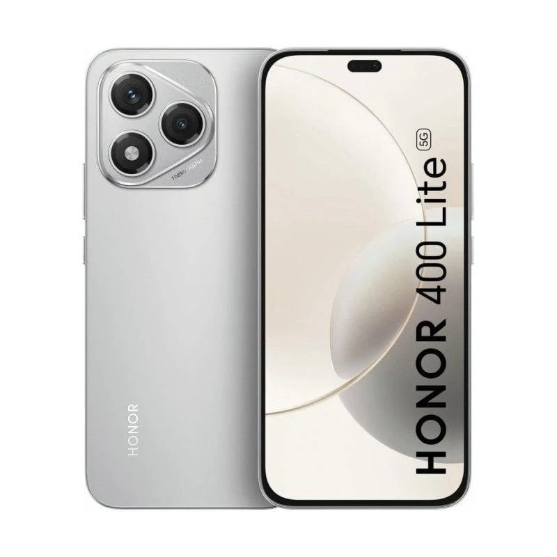 Detalle de HONOR 400 Lite 5G 8GB 256GB 6.7" Gris: equilibrio para creación y movilidad