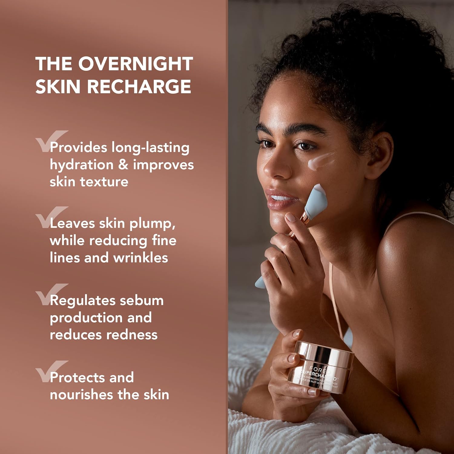 Thumbnail 1 de FOREO SUPERCHARGED Mascarilla Nocturna Hialurónico 🌙