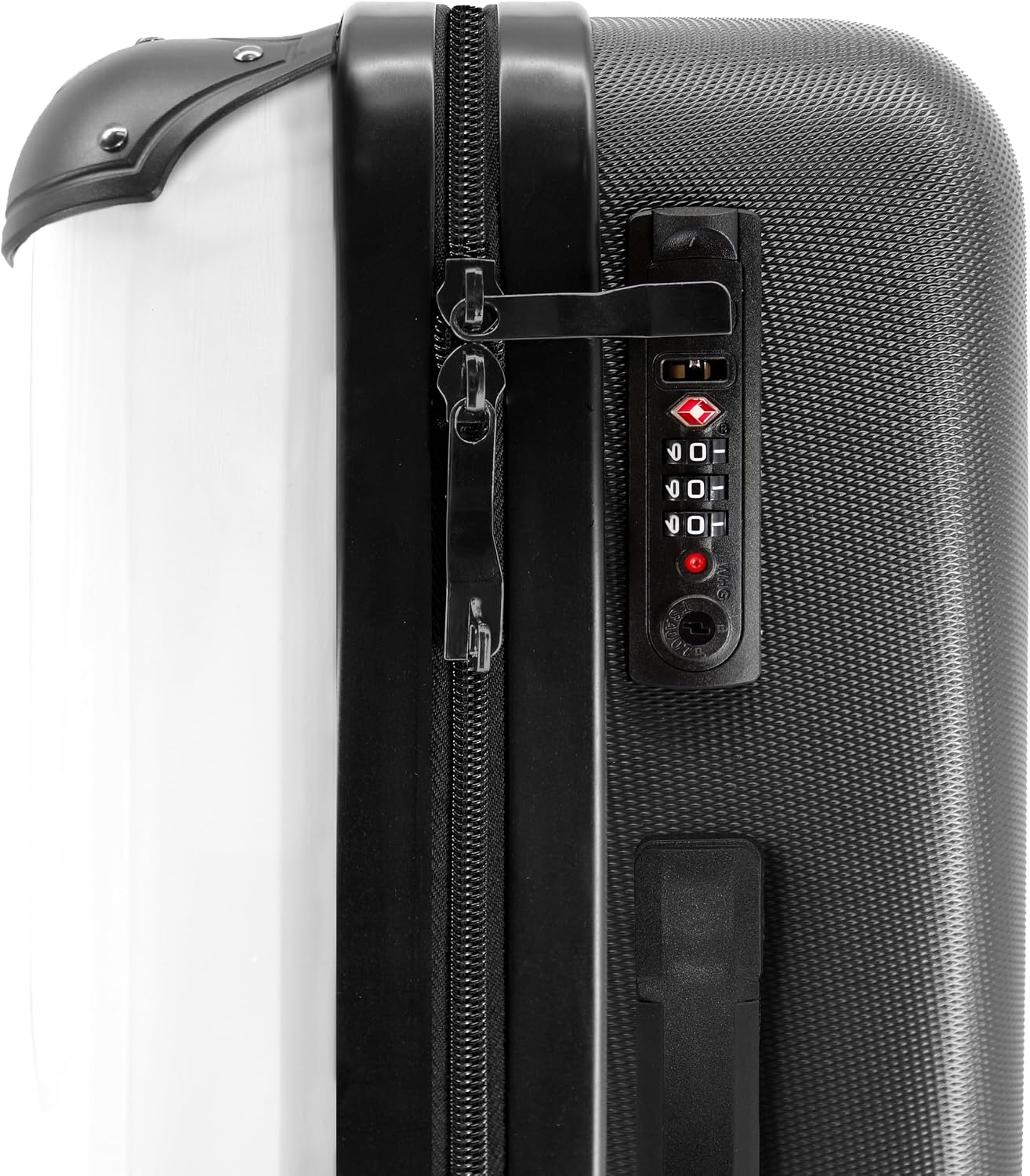 Thumbnail 4 de Valigia grande ultra-leggera rigida con serratura TSA (67 cm, 72 L) Ragazza – Bianco