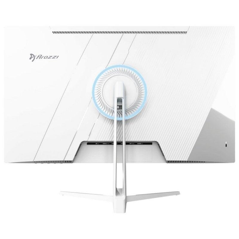 Detalle 2 de Monitor Arozzi Nova 27" QHD 180 Hz IPS – HDR, FreeSync y G-SYNC en blanco