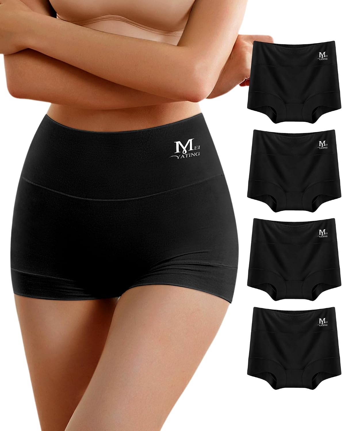 Detalle de MEIYATING Boy Shorts 4 Pack 🩲