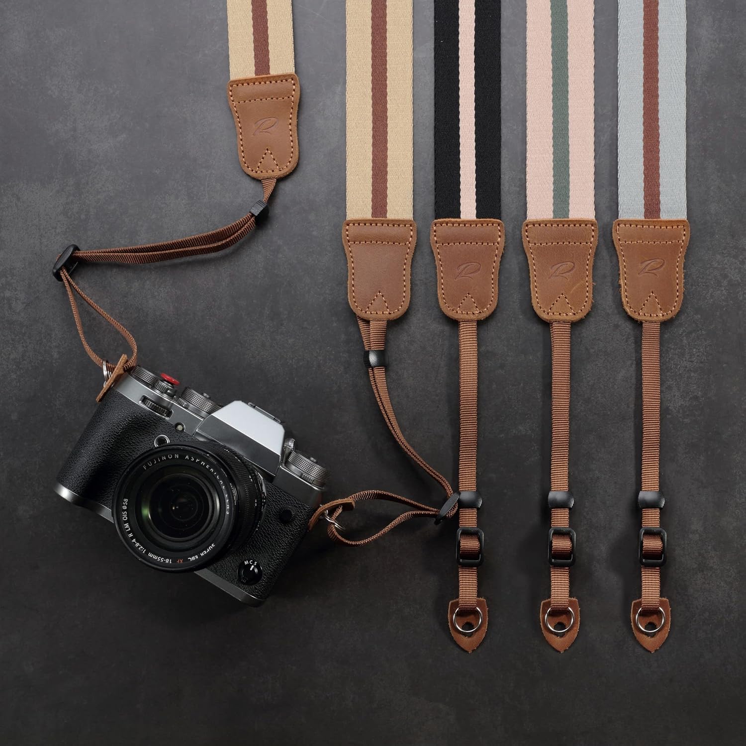 Thumbnail 4 de Padwa Stripe Camera Strap 1.5" Wide