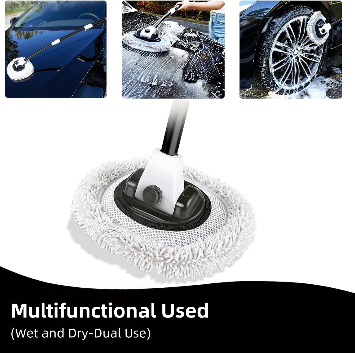 Detalle 2 de WillingHeart 43" Curved Car Wash Brush