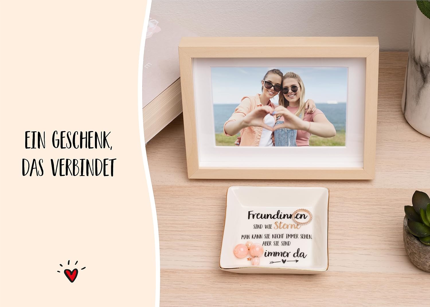 Thumbnail 6 de Darlena Freundinnen sind wie Sterne Dekoschale – Schmuckschale und Geschenkidee für die beste Freundin