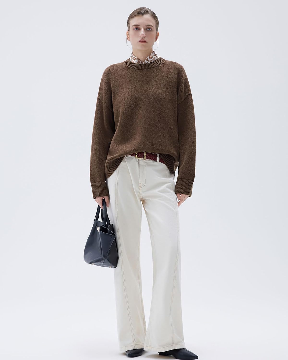 Detalle de SUUKSESS Women's Sweater Cashmere Blend
