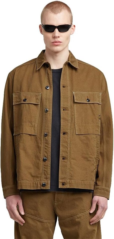 Detalle de G-STAR Mosa Overshirt Overshirts Uomo – Pacco da 1