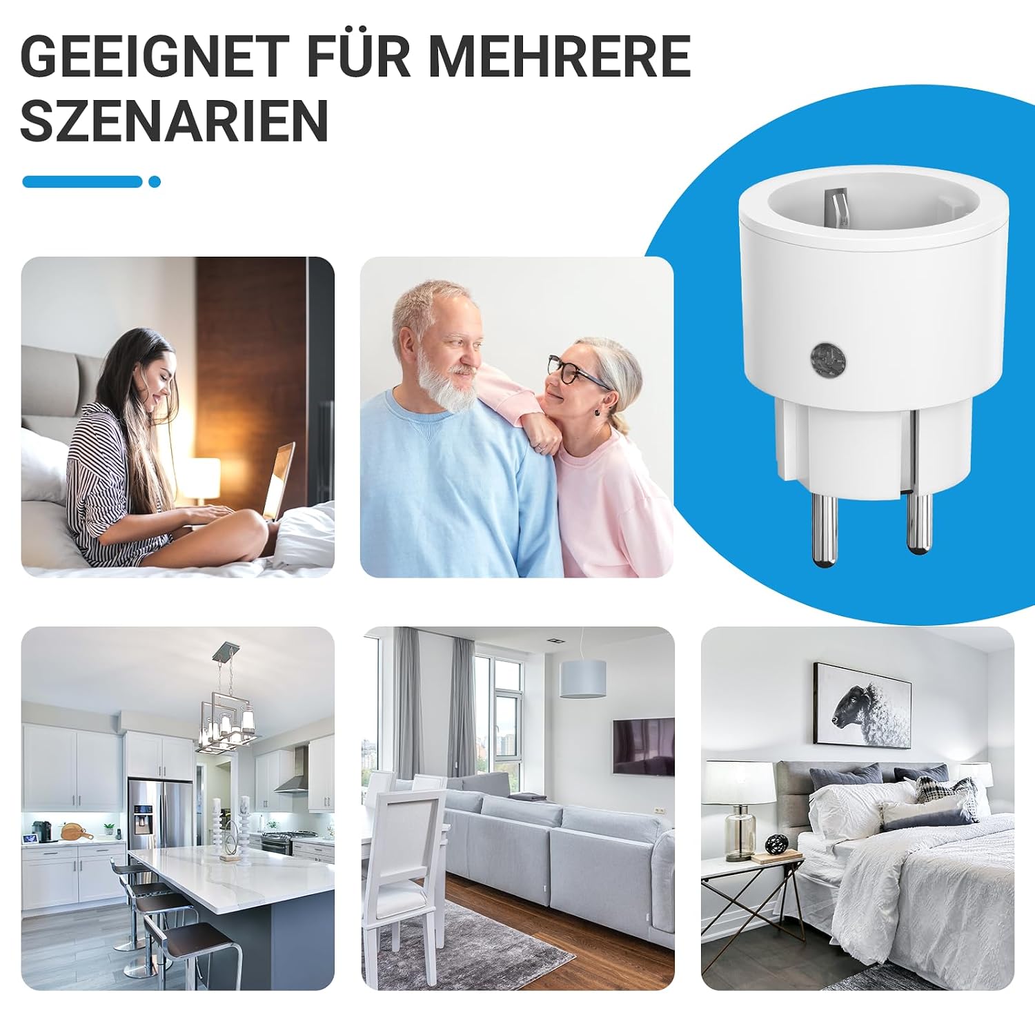 Thumbnail 5 de SURNICE Funksteckdosen mit Fernbedienung 80 m