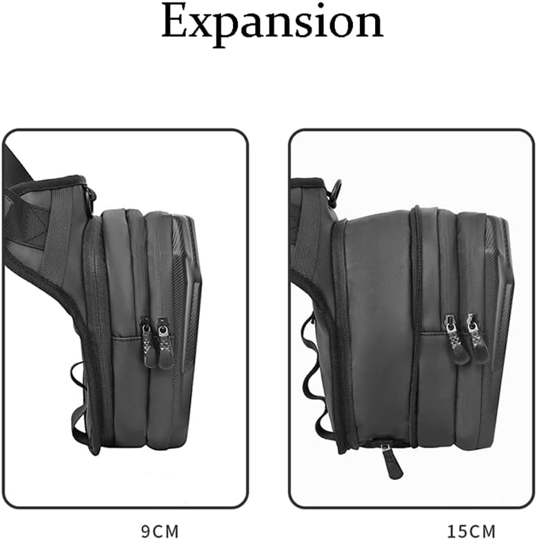 Thumbnail 6 de Gutriff Oberschenkeltasche & Beintasche für Herren und Damen – Sporttasche für Laufen, Radfahren, Motorrad, Arbeit (Schwarz, 26)
