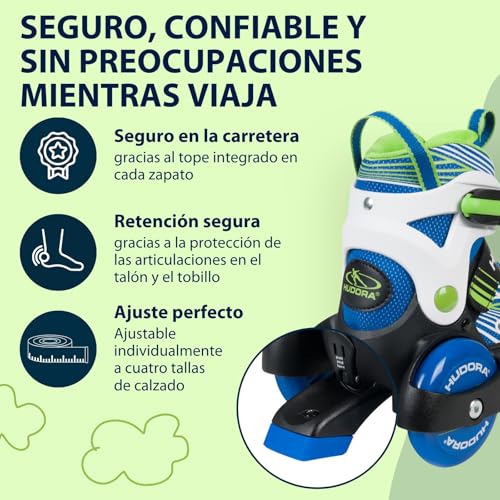 Thumbnail 4 de HUDORA Roller Skates My First Quad - Patines Ajustables para Niños 🛼