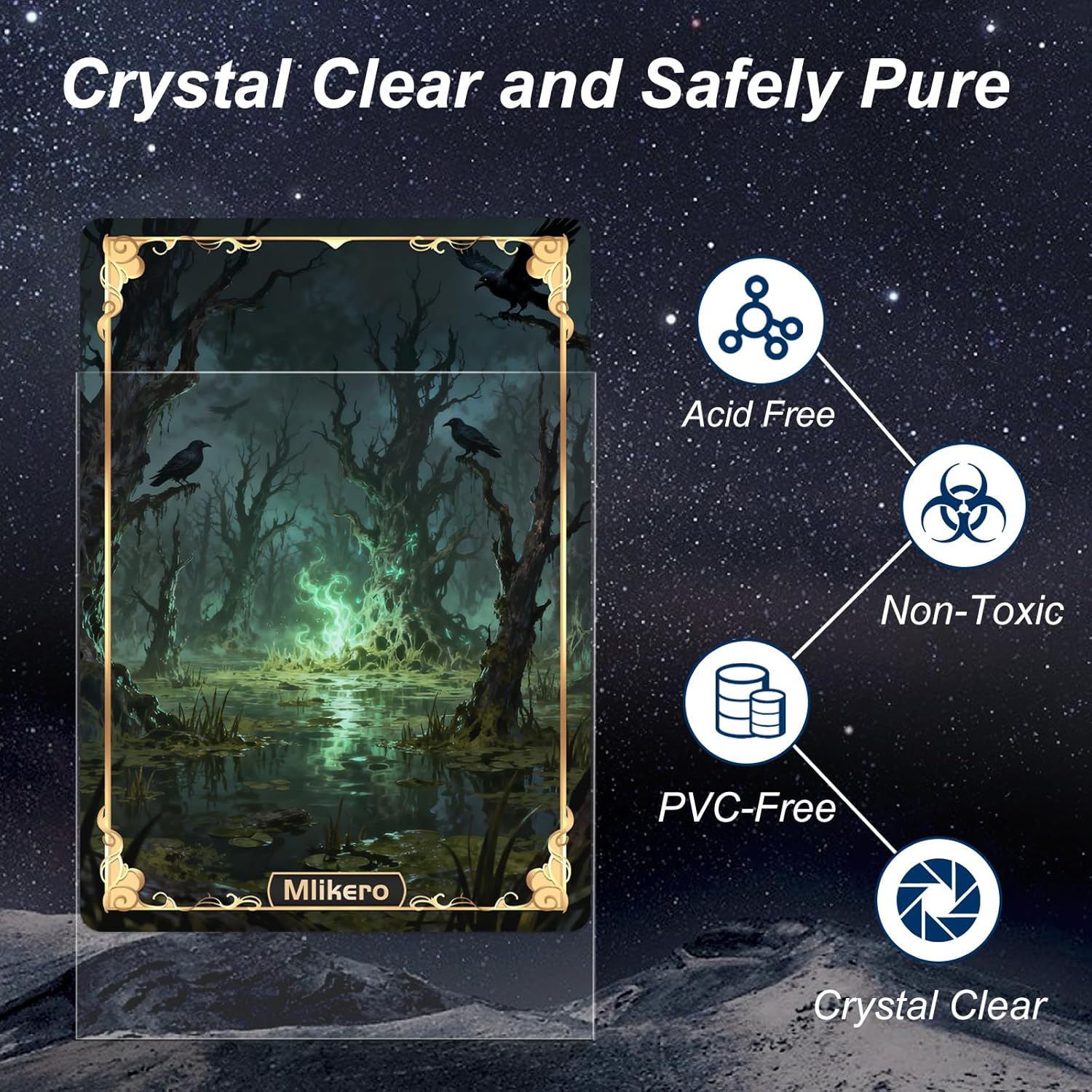 Thumbnail 4 de 1200 Pack Card Sleeves 64 x 89 mm